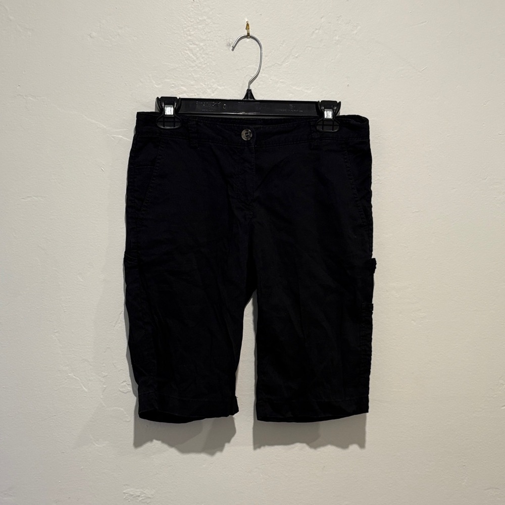 Theory Woman’s Dark Cargo Shorts